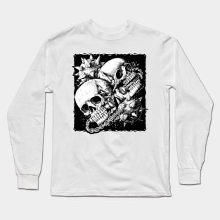 Skull Dark Art Long Sleeve T-Shirt